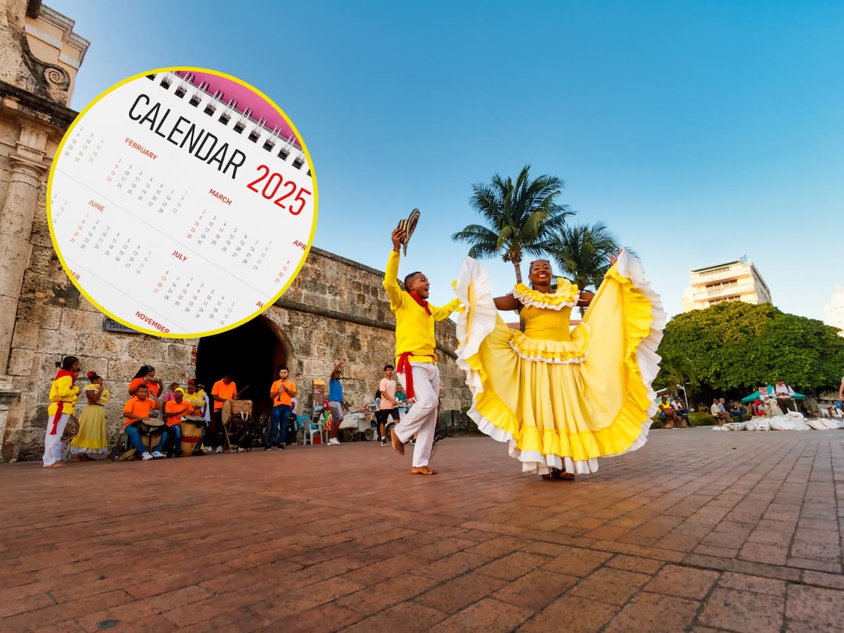 ¿Cuántos festivos le quedan al 2025? ¡Prográmese! Lista completa de feriados en Colombia