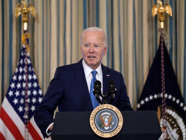 Presidente de Estados Unidos, Joe Biden. Foto: EFE/EPA/YURI GRIPAS/POOL