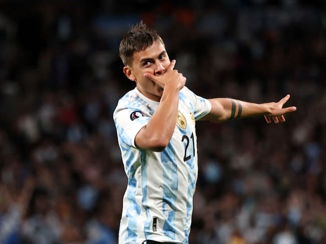 Paulo Dybala de Argentina. (Photo by Marc Atkins/Getty Images)