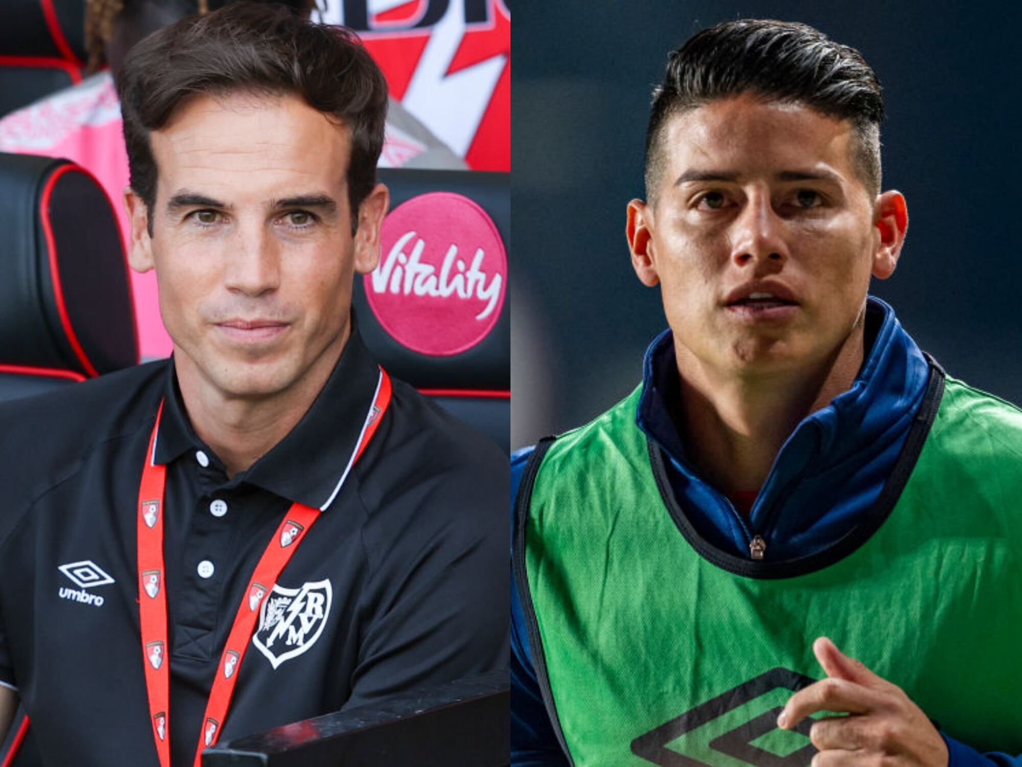 Iñigo Pérez y James Rodríguez I Fotos: Getty Images