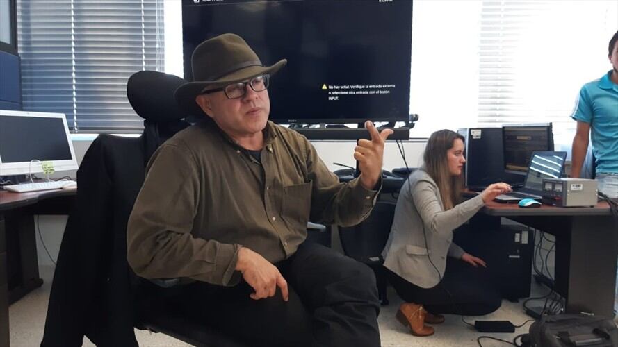 Ocampo destacó la inquietud y el interés de los estudiantes de la UPTC de Tunja, por los grandes retos del siglo desde las ciencias, ingenierías y matemáticas.. Foto: La W