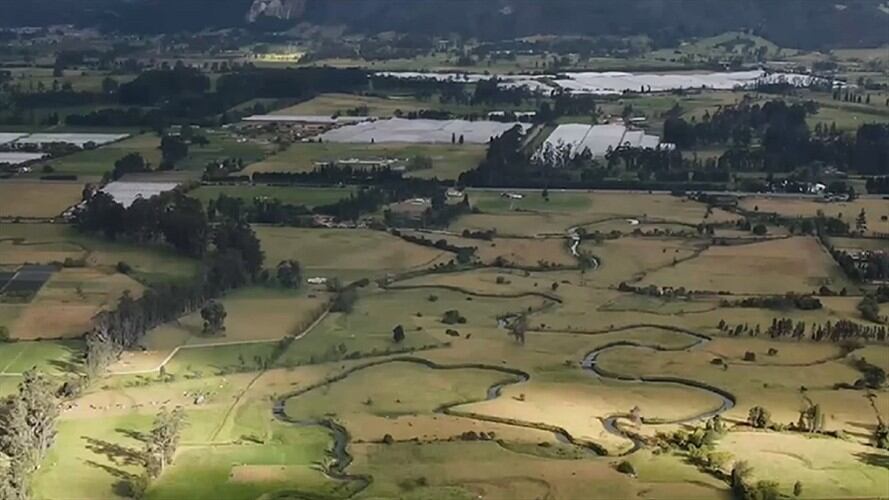 En Sigue La W, habitantes del municipio de Cogua mostraron su preocupación por un título minero que fue otorgado para la explotación minera de arcilla y grava.. Foto: Cortesía: Juan Pablo Motta, habitante de Cogua