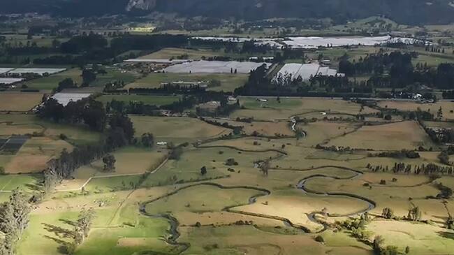 En Sigue La W, habitantes del municipio de Cogua mostraron su preocupación por un título minero que fue otorgado para la explotación minera de arcilla y grava.. Foto: Cortesía: Juan Pablo Motta, habitante de Cogua