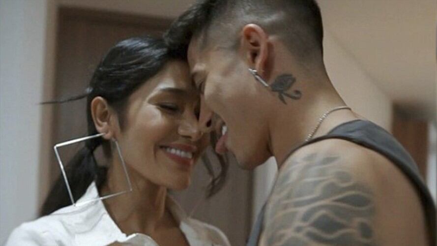 El sensual baile de Farina con Andy Rivera. Foto: Instagram