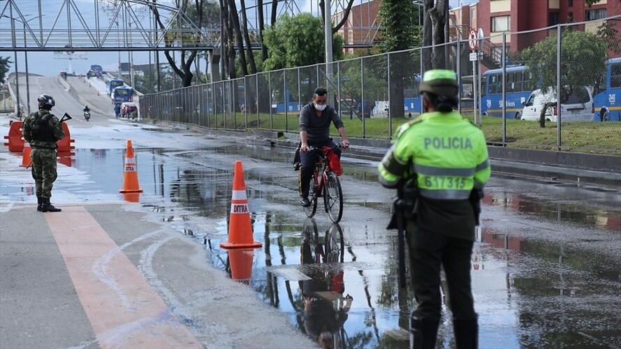 Movilidad en Bogotá. Foto: Colprensa