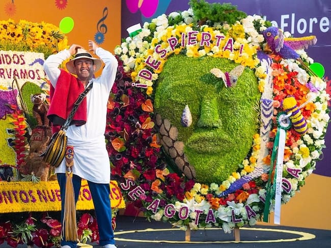 Desfile Silleteros. Foto: Alcaldía de Medellín