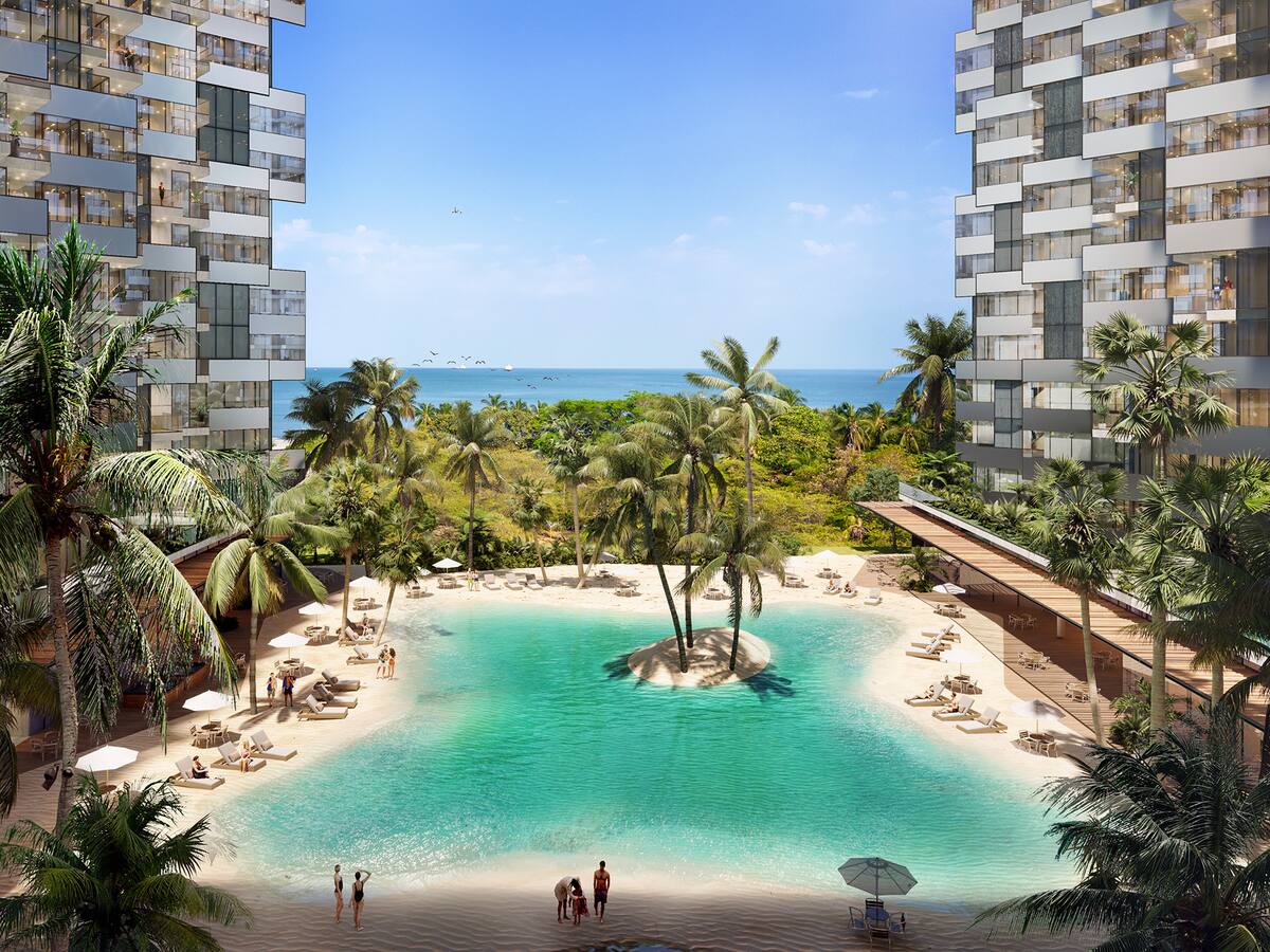 Salinas del Sol: primer proyecto en Santa Marta con piscina oceánica con arena de playa