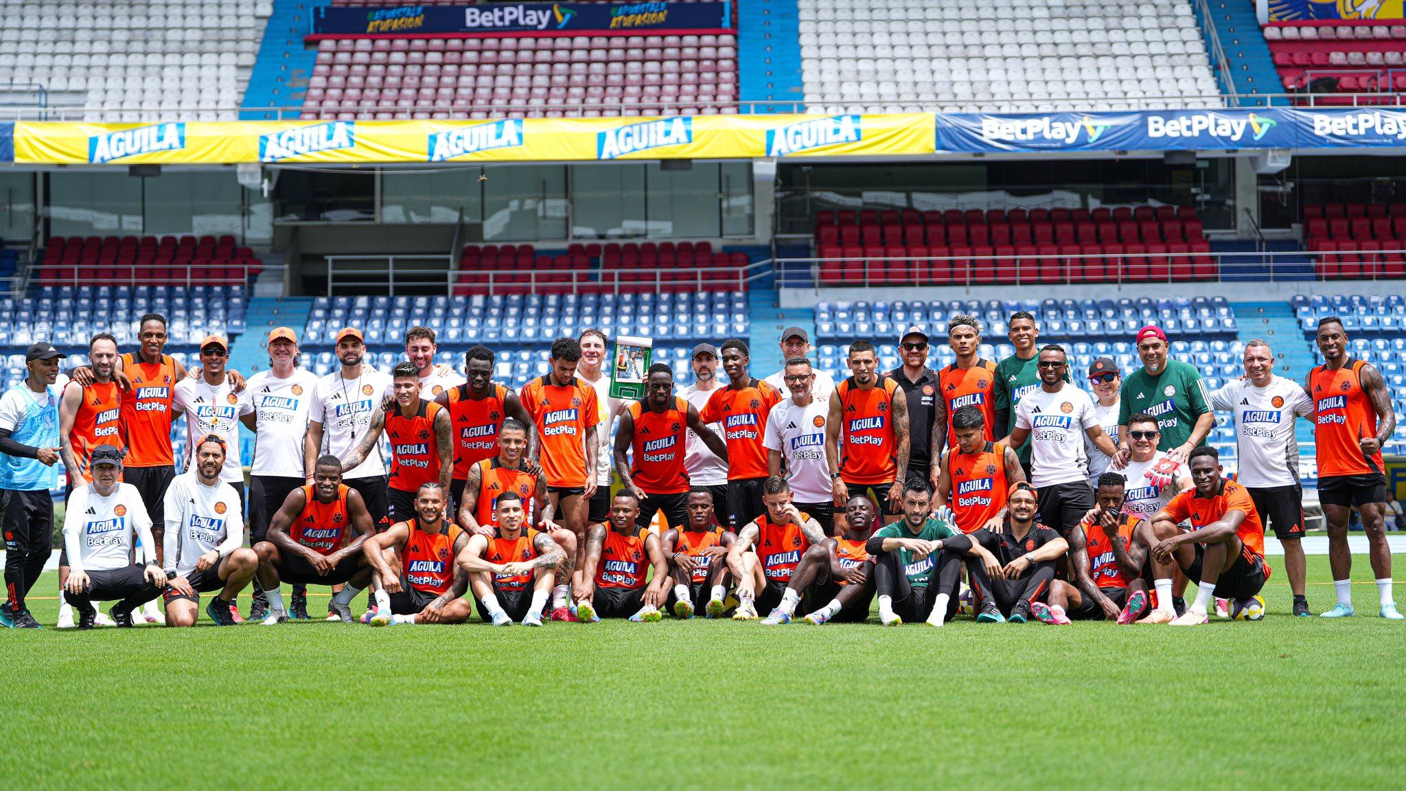 Selección Colombia. Foto: X Selección Colombia.