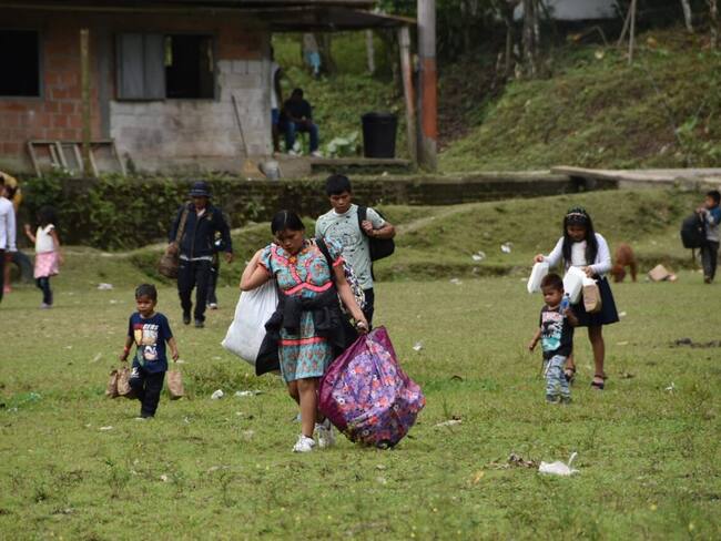 Retorno de indígenas de Bogotá a Risaralda y Chocó / Foto: Unidad de Víctimas - Eje Cafetero