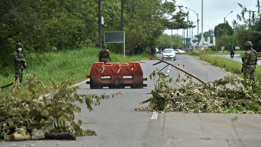 Abastecimiento en combustible en el Valle del Cauca. Foto: Colprensa