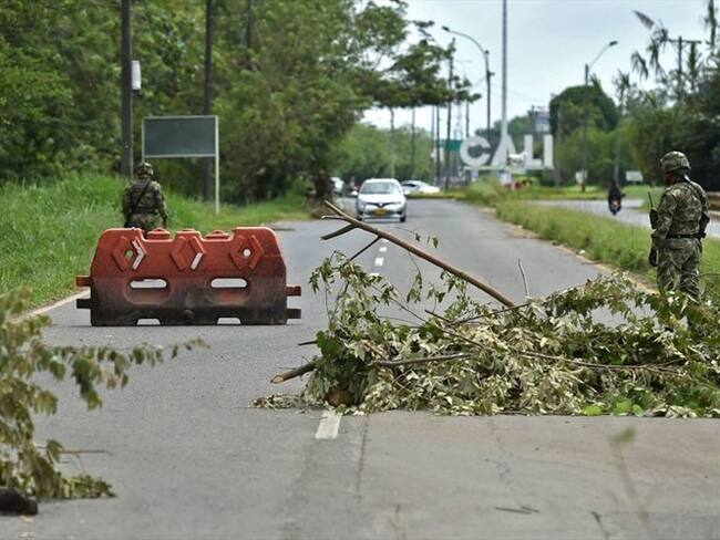 Abastecimiento en combustible en el Valle del Cauca. Foto: Colprensa