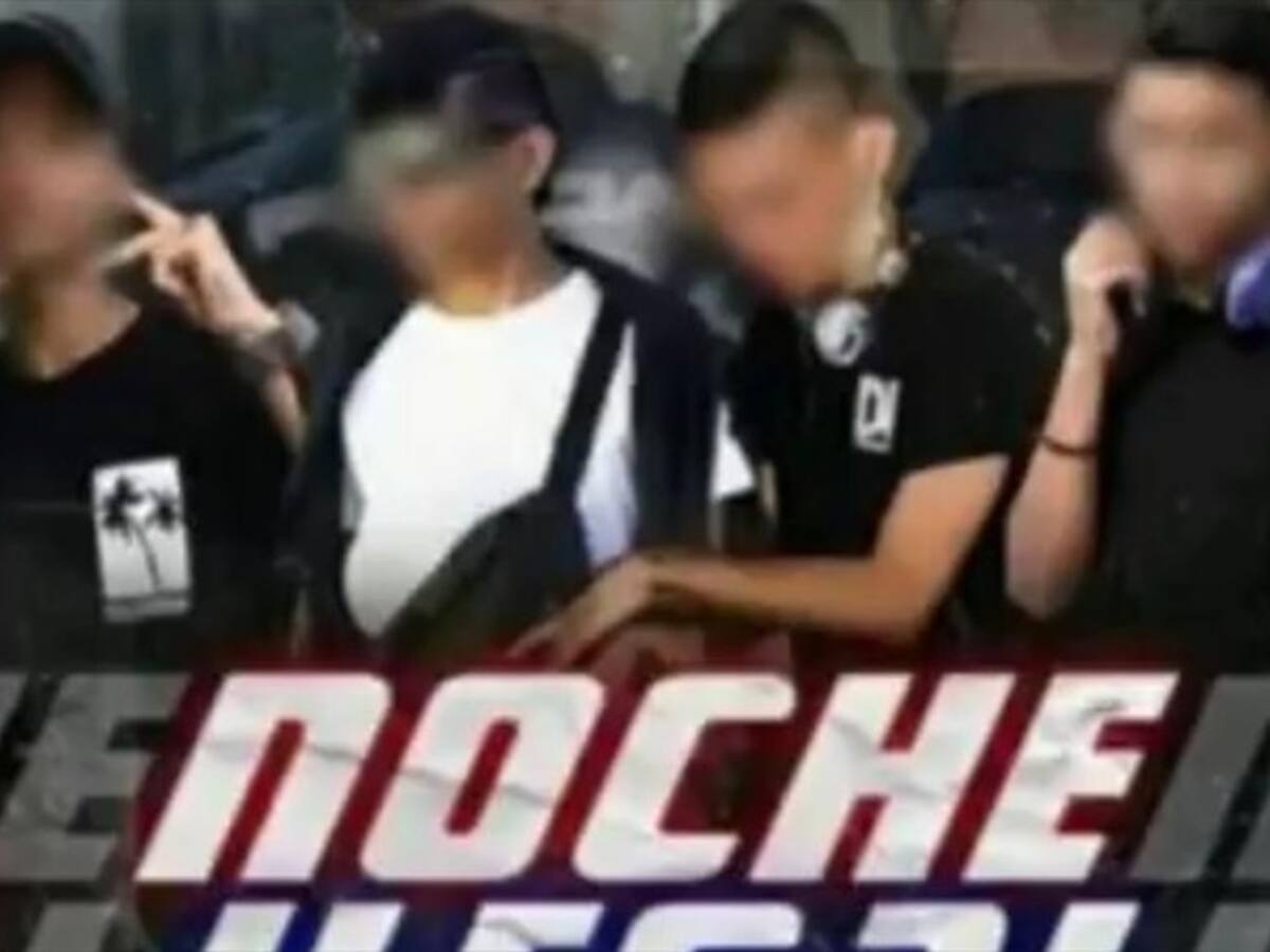 Jóvenes convocaron “noche ilegal”, en el sur de Barranquilla