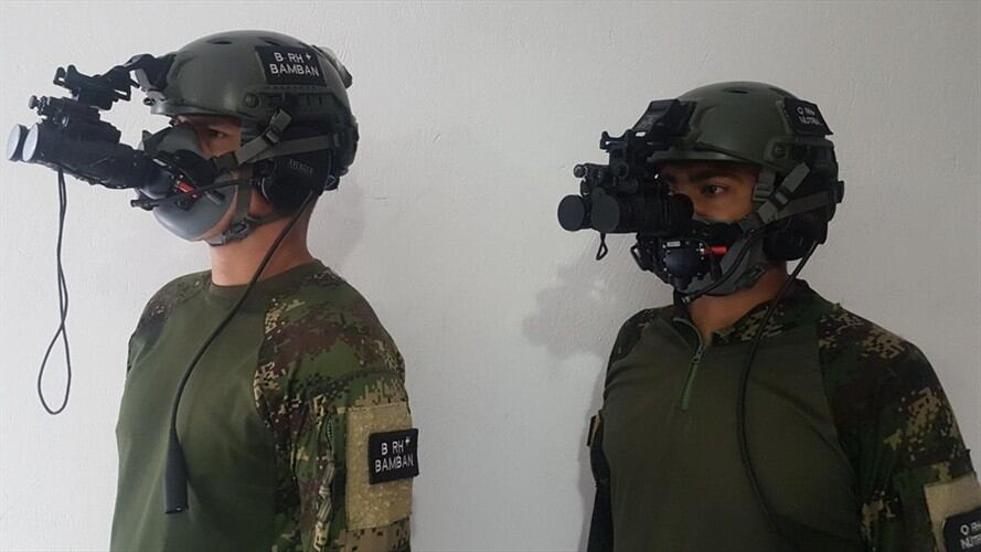 La Contraloría General de la República advirtió que el Ejército Nacional compró 52 visores nocturnos que resultaron no ser de uso militar. Foto: Cortesía Contraloría General