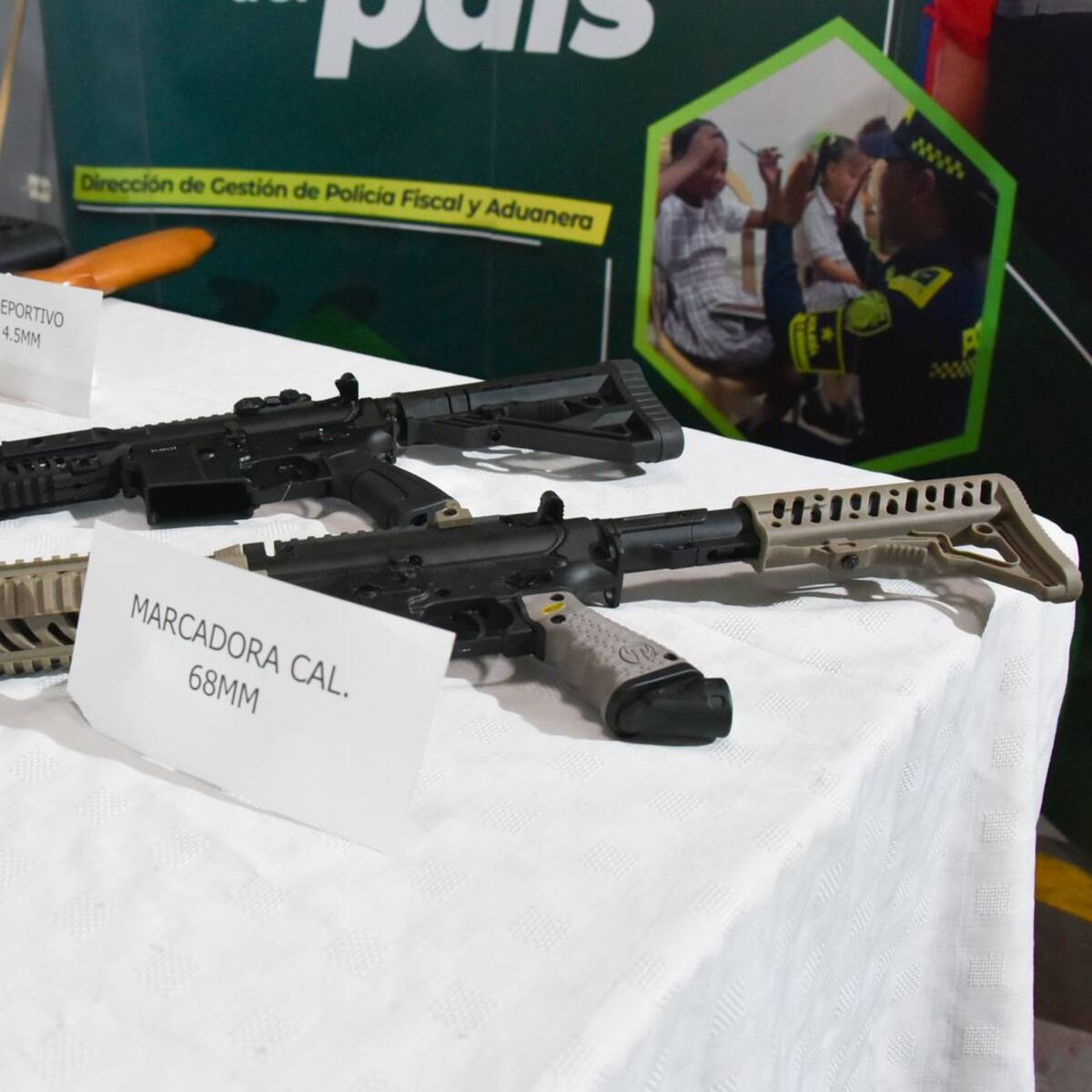 Operativo contra armas traumáticas en Bogotá: incautaron más de 80 en San Andresito