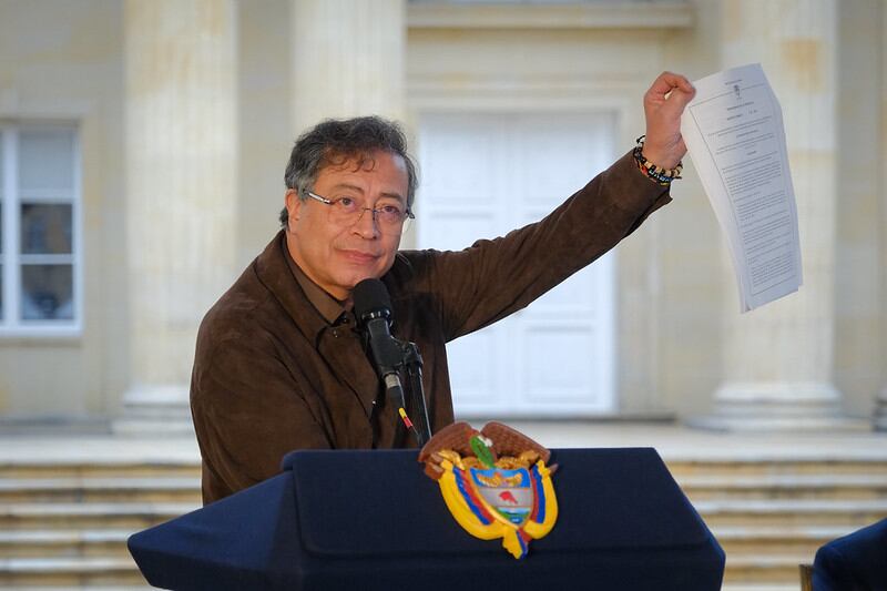 Gustavo Petro. Foto: Presidencia