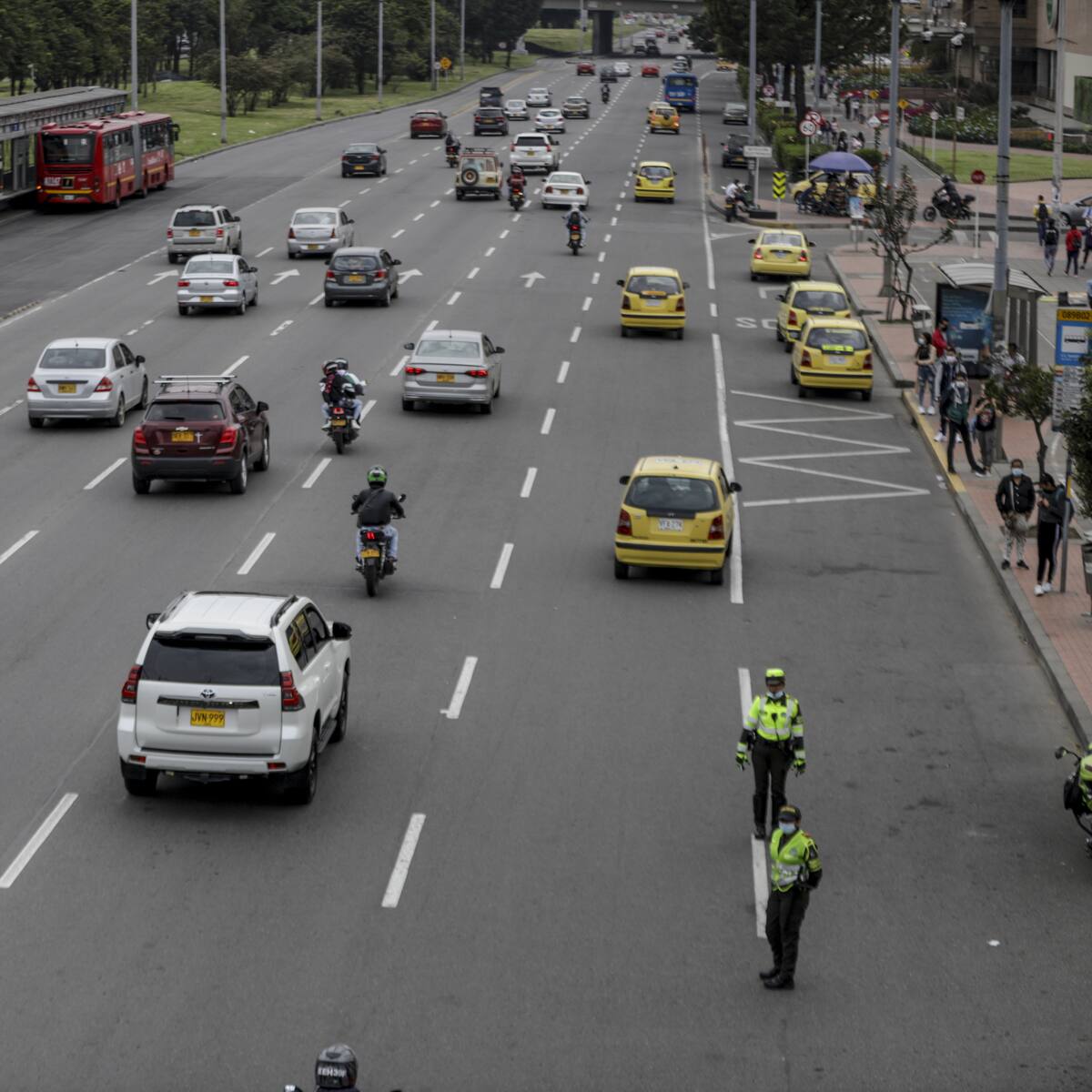 Alcaldía de Bogotá está evaluando si levanta pico y placa para diciembre