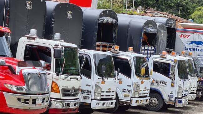 camioneros Santander . Foto: Ciro Hernández.