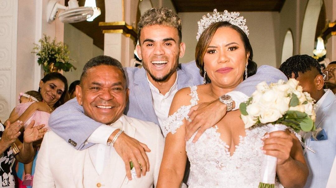 Luis Manuel Díaz, su hijo Luis y su esposa Cilenis Marulanda / Foto Instagram
