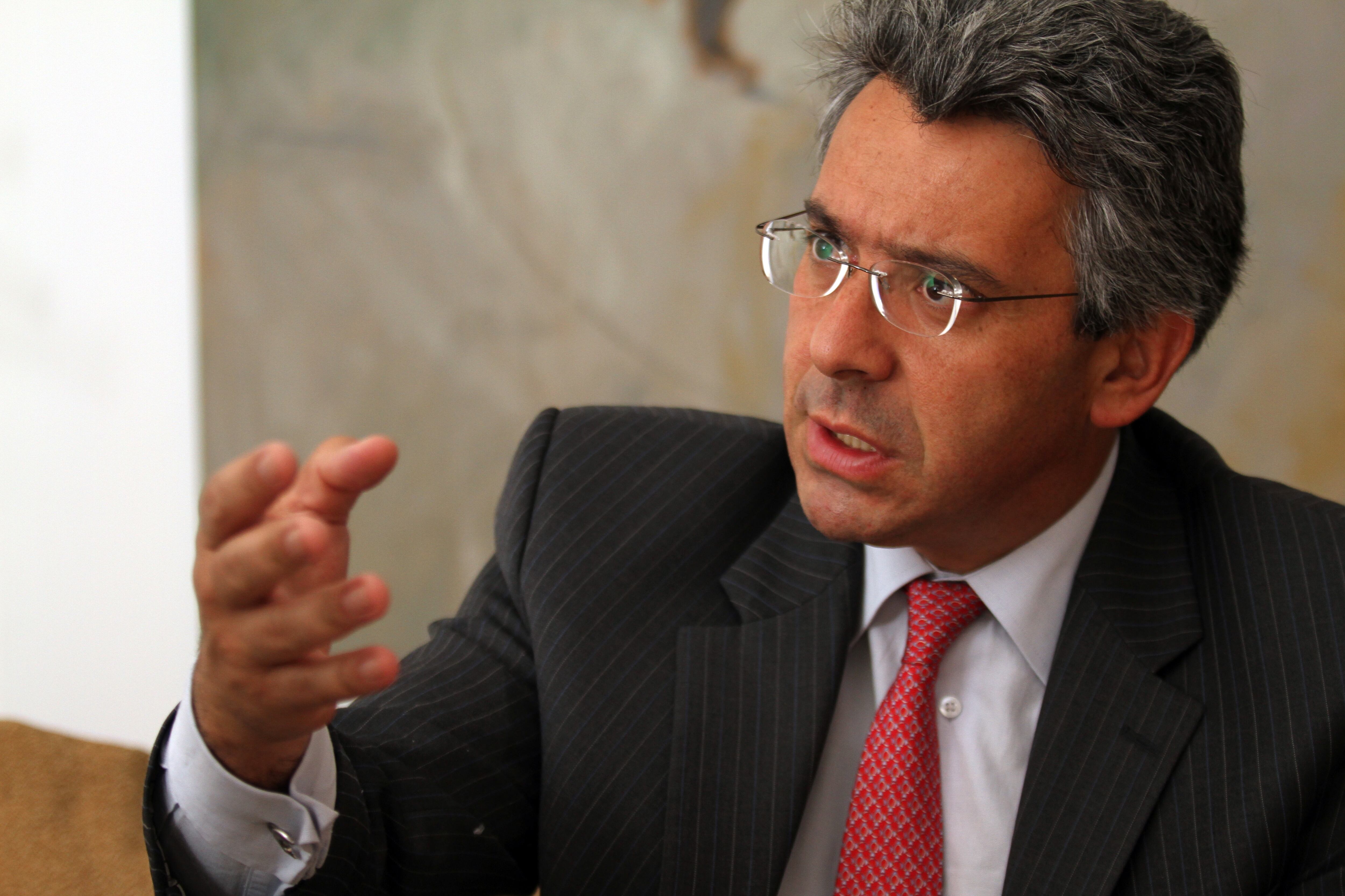 24 de julio de 2015.Bogotá. Enrique Gómez, abogado y sobrino del fallecido Alvaro Gómez Hurtado. (Fotos Colprensa - Luisa González).