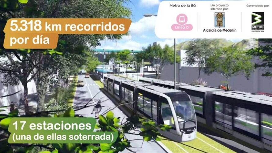 Metro de la 80, Medellín. Foto: Cortesía