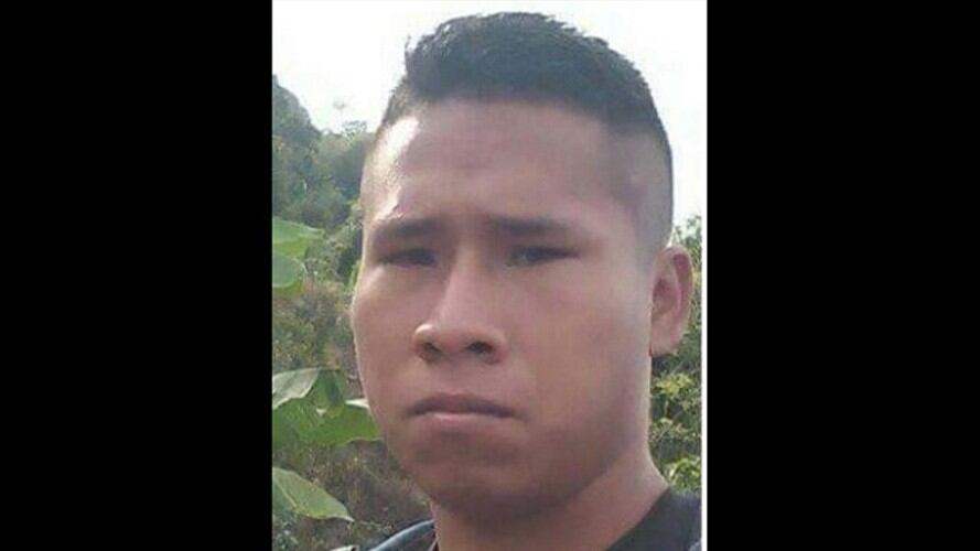 de Yordan Eduardo Güetio, líder asesinado en Corinto . Foto: Cortesía