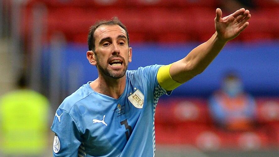 Diego Godín, defensor de la selección uruguaya. Foto: Andressa Anholete/Getty Images