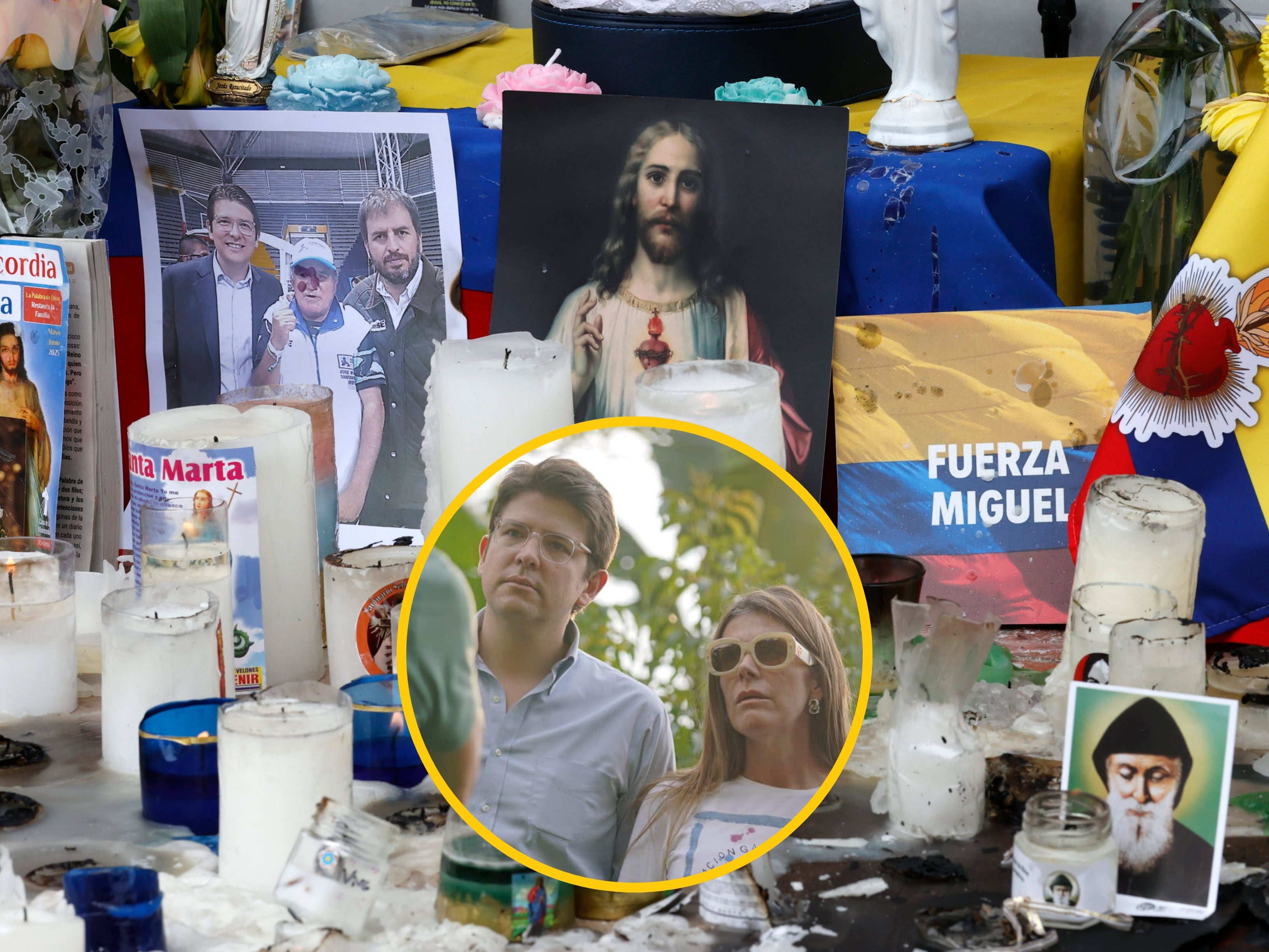 María Carolina Hoyos sobre Miguel Uribe: “San Chárbel es protagonista de este milagro”