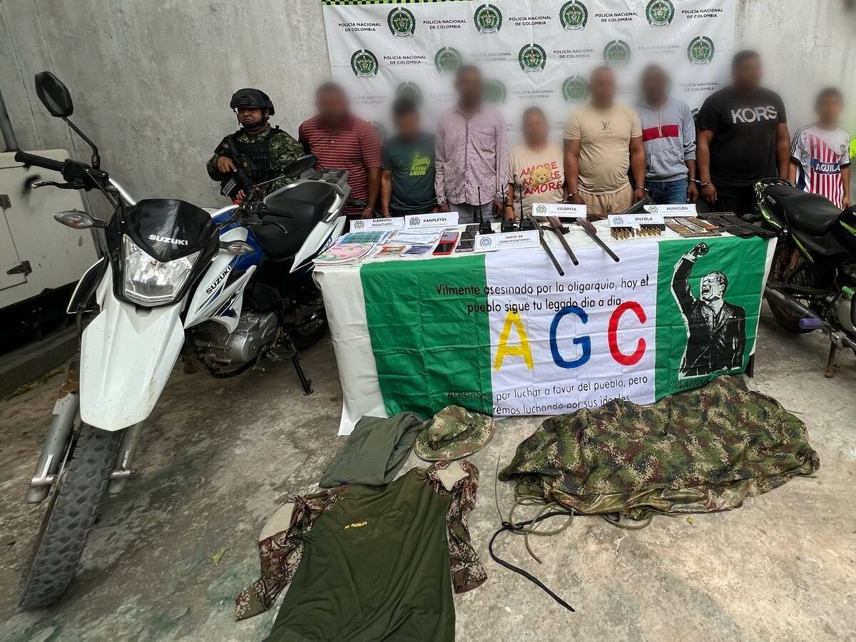 Autoridades en el Magdalena incautaron arsenal de las AGC