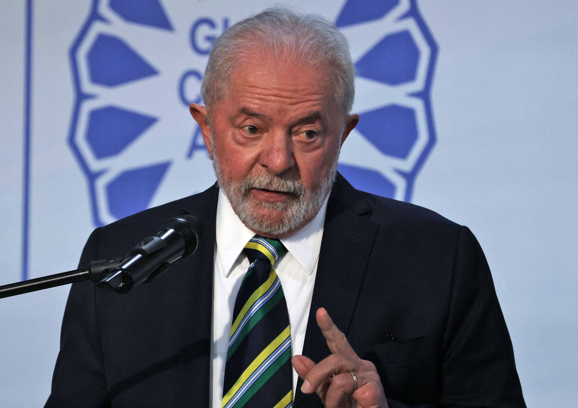 Lula da Silva. (Photo by AHMAD GHARABLI/AFP via Getty Images)