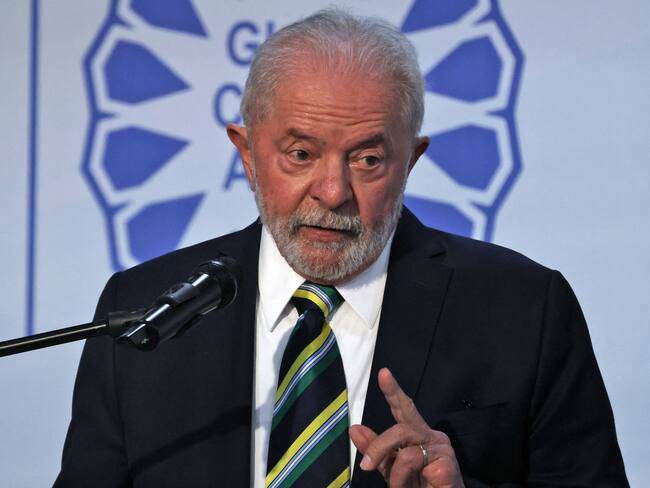 Lula da Silva. (Photo by AHMAD GHARABLI/AFP via Getty Images)