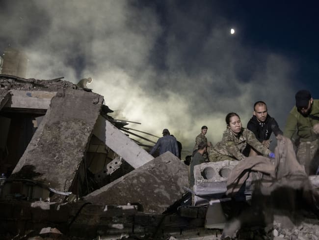 Ataque ruso a Kramatorsk, Ucrania . (Photo by Narciso Contreras/Anadolu Agency via Getty Images)