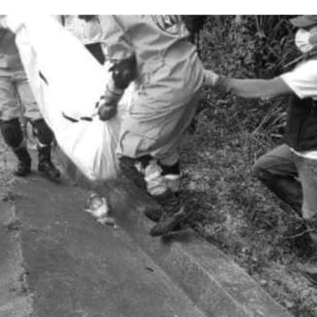 El cadáver de la niña fue encontrado en límites entre Cauca y Huila. Crédito: Alcaldía de Páez.