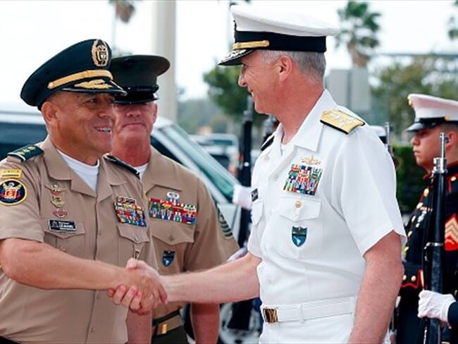 El Almirante Craig Faller recibió a Luis Navarro Jiménez