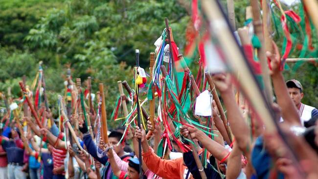 Las autoridades tradicionales anunciaron que procederán con la investigación correspondiente. Foto: Colprensa