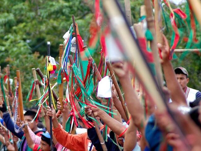 Las autoridades tradicionales anunciaron que procederán con la investigación correspondiente. Foto: Colprensa