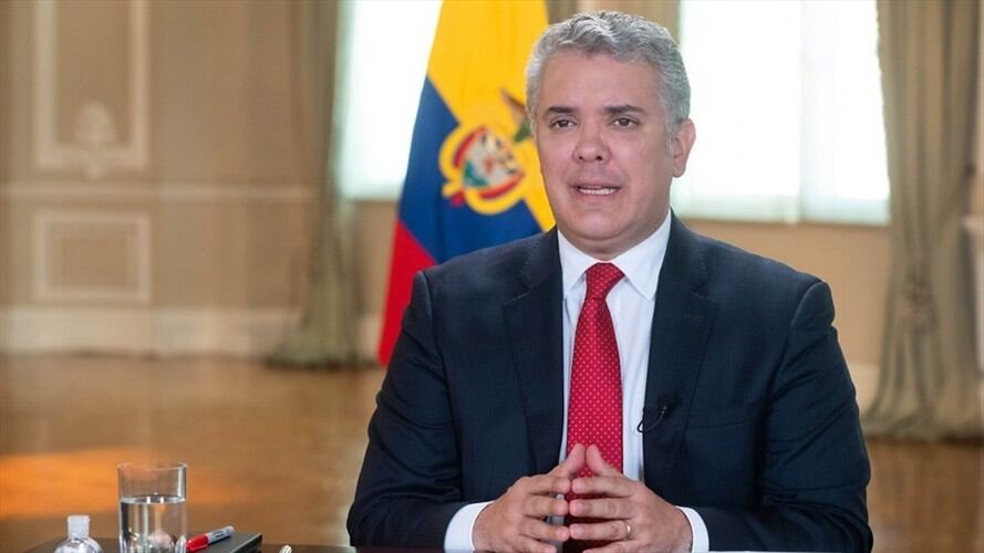 Iván Duque defendió el nuevo Código Electoral que se está tramitando en el Congreso. Foto: Colprensa