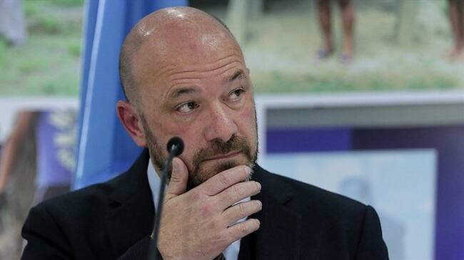 El representante del alto Comisionado de la ONU para los Derechos Humanos, Alberto Brunori. Foto: Colprensa