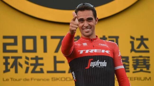 Alberto Contador. Foto: Colprensa