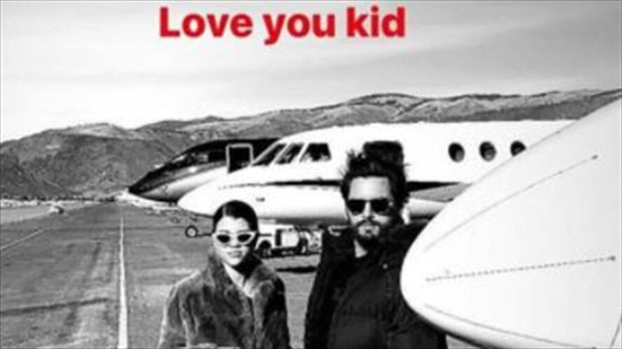Scott Disick y Sofia Richie: una familia feliz junto a los hijos de él en sus vacaciones. Foto: Bang Media