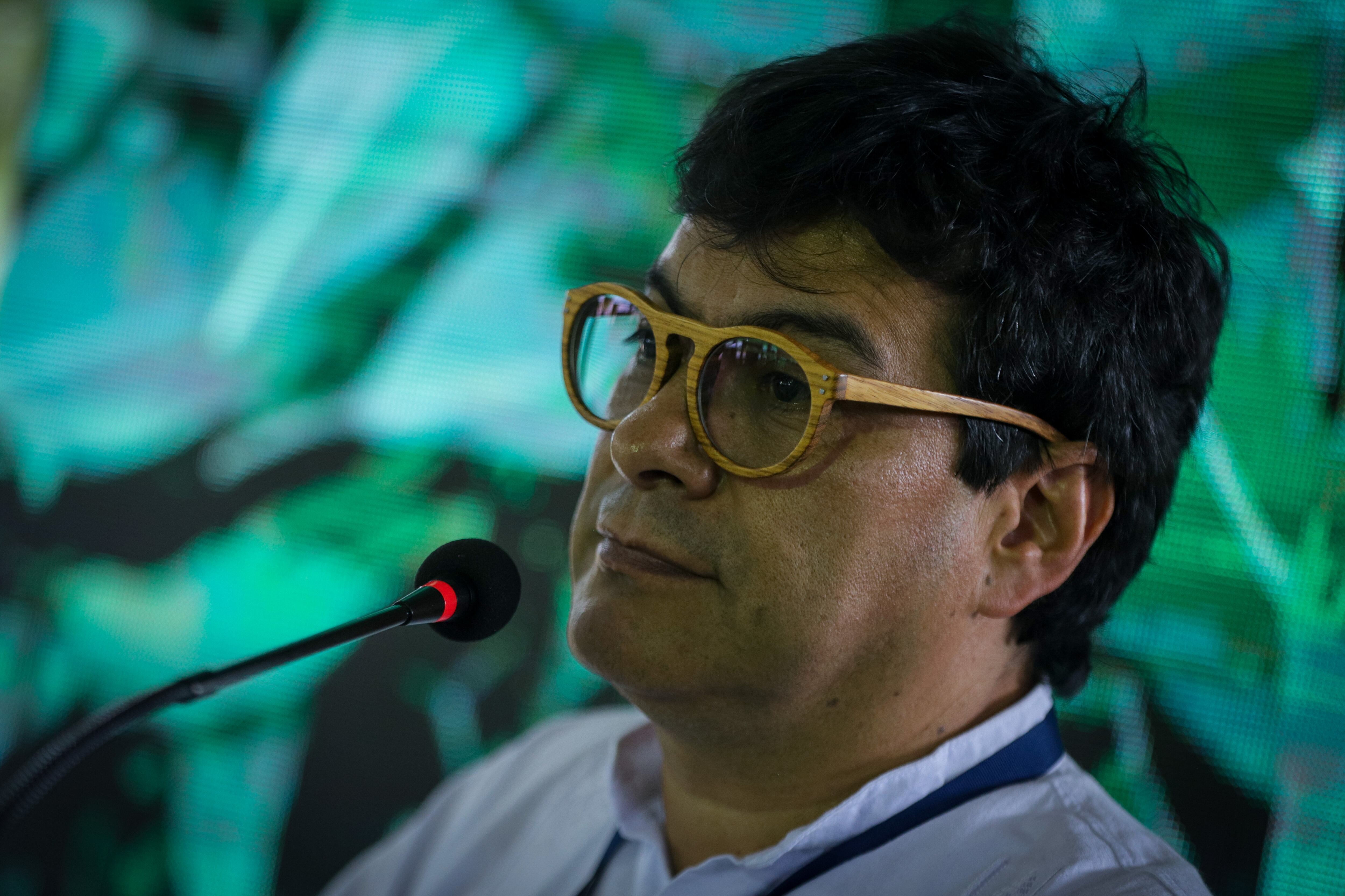 Comisionado para la Paz, Danilo Rueda. (Colprensa - Álvaro Tavera)