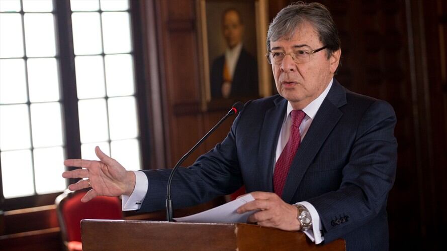 Al canciller Carlos Holmes Trujillo. Foto: Cancillería