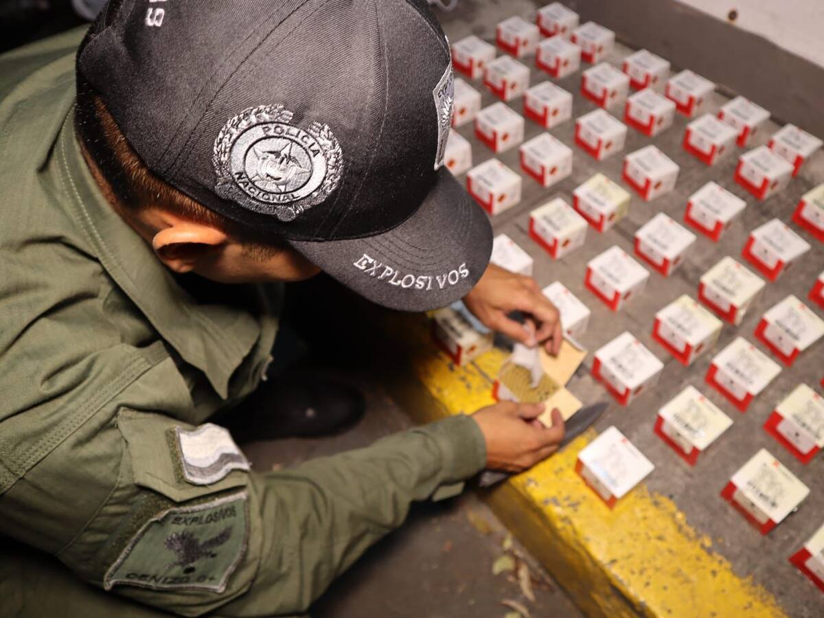 Decomisan material explosivo en Yumbo, en medio de alerta por posibles atentados