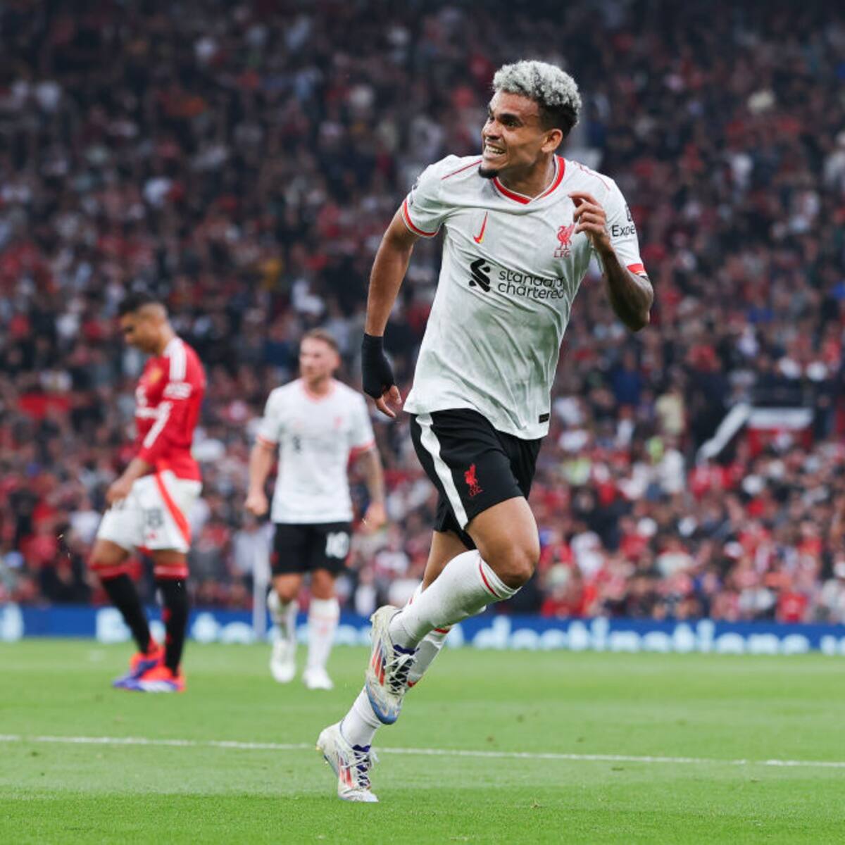 Video: Los golazos de Luis Díaz con los que el Liverpool está ganando al Manchester United