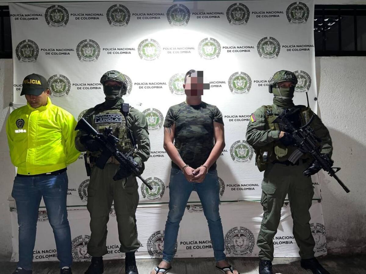 Capturado alias ‘Numar’, integrante del cartel de los más buscados en Santa Marta