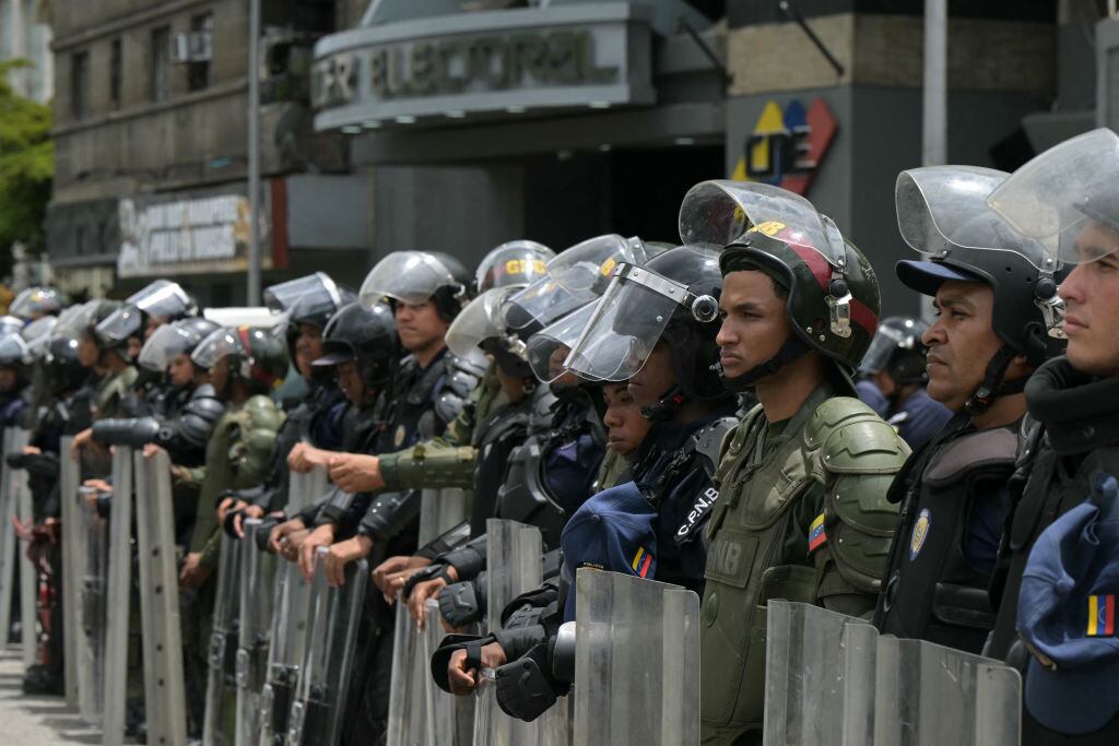 Militares de Venezuela. I Foto: YURI CORTEZ/AFP via Getty Images.