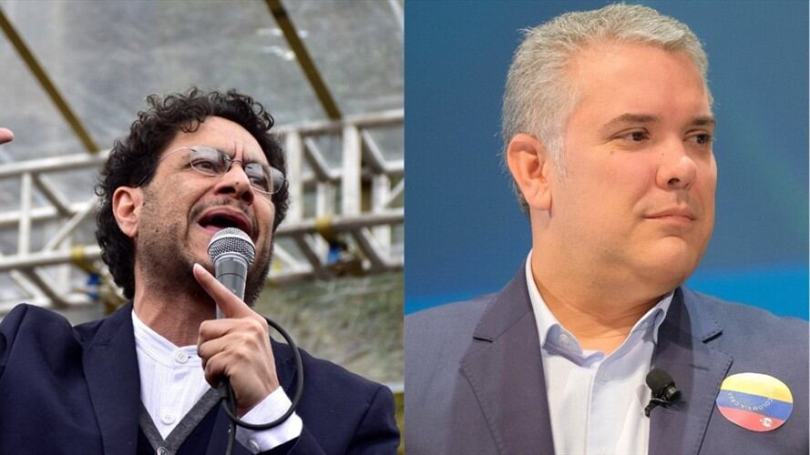 Iván Duque e Iván Cepeda. Foto: Getty Images