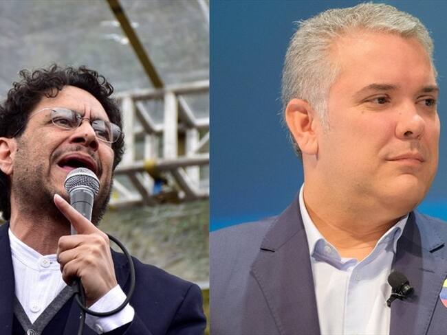 Iván Duque e Iván Cepeda. Foto: Getty Images