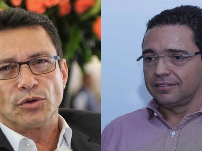 Carlos Caicedo Omar y Rafael Martínez. Foto: Colprensa(Thot)