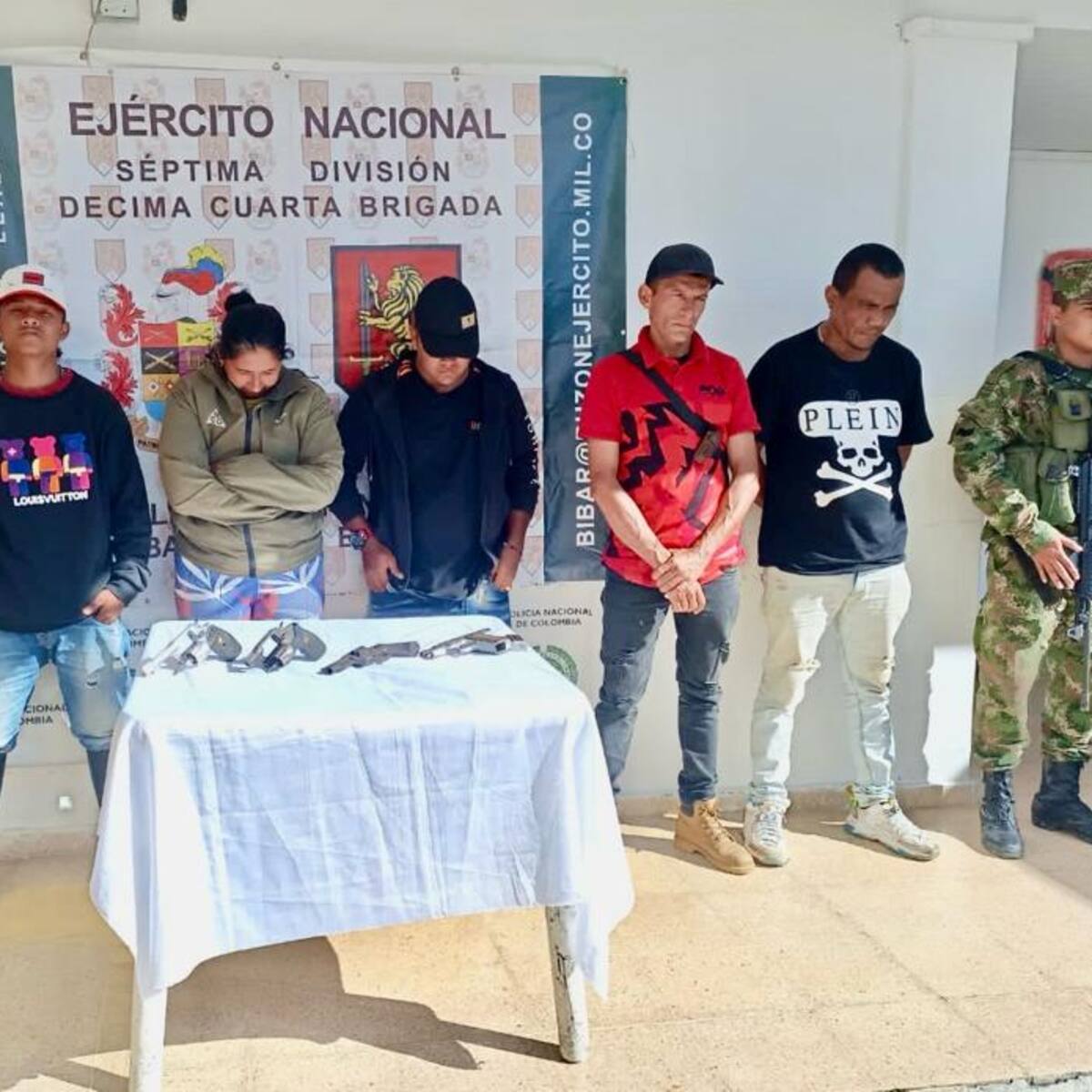 Capturan jefe de sicarios de ‘Clan del Golfo’ y otros 4 integrantes más en Antioquia