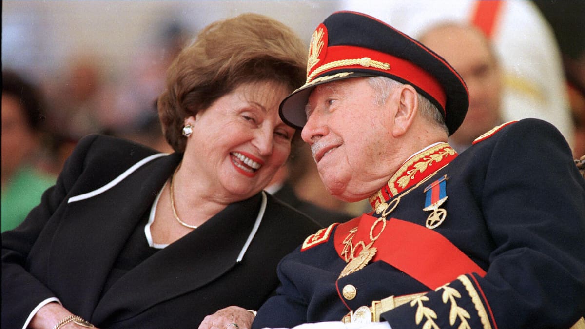 Lucía Hiriart: murió a los 99 años la viuda del dictador chileno Augusto Pinochet